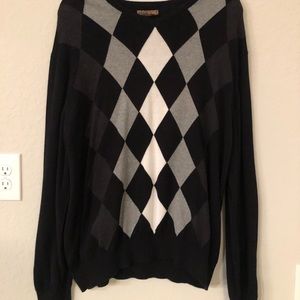 Checkered sweater